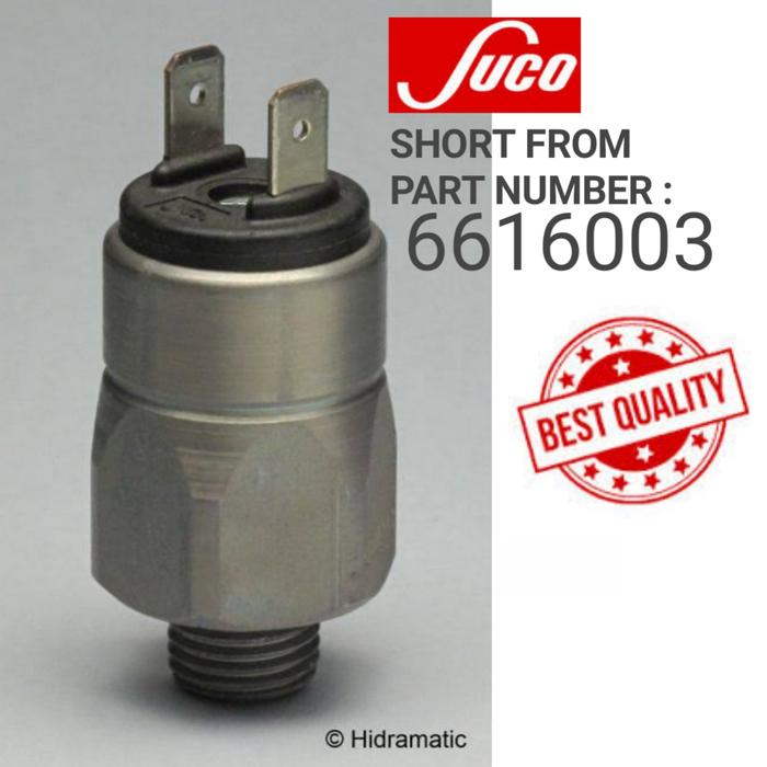 Jual Pressure Switch Suco 1/4" 661603 0166416031063 20-50 bar (±2,0 ...