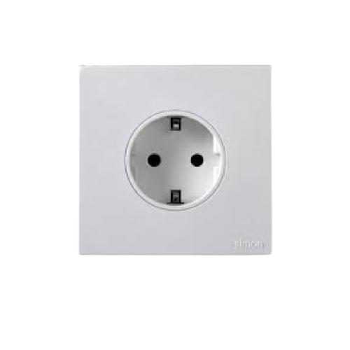 Gambar SIMON i7 Schuko Socket Module ( 16A, 250V ) 701687 - White  dari Voltindo Electric undefined Tokopedia