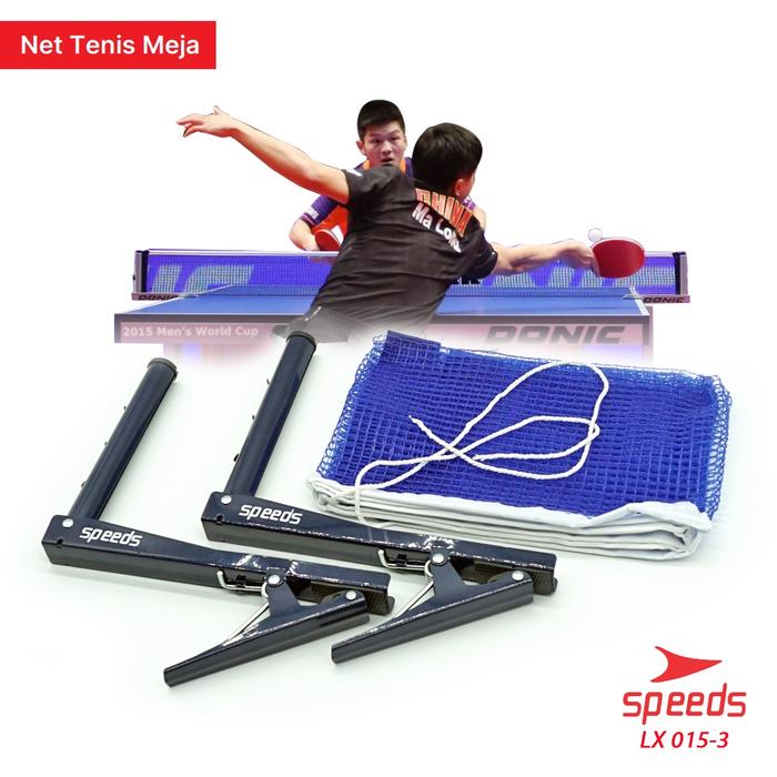 Gambar SPEEDS Bet Pingpong Tenis Meja Olahraga Pingpong Rubber Karet 032-10 - 3 B NET dari Calary Toys Kota Surabaya Tokopedia