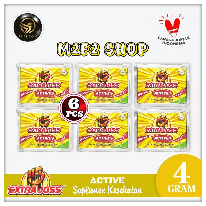 Gambar Extra Joss Active Royal Jelly Original Serbuk Sachet - 4 gr (6 Pcs) dari M2F2 Shop - Paseban undefined Tokopedia