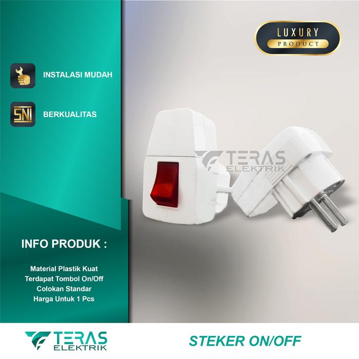 Jual Steker On/Off Arde steker dengan tombol pemutus daya - Kota ...