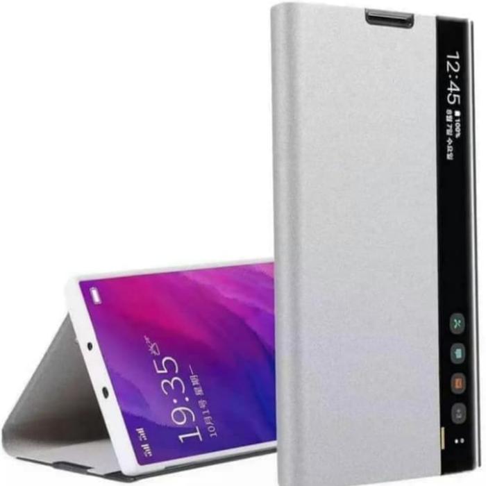 Jual SAMSUNG A71 NEW CASE CLEAR VIEW COVER DIGITAL STAND Kab