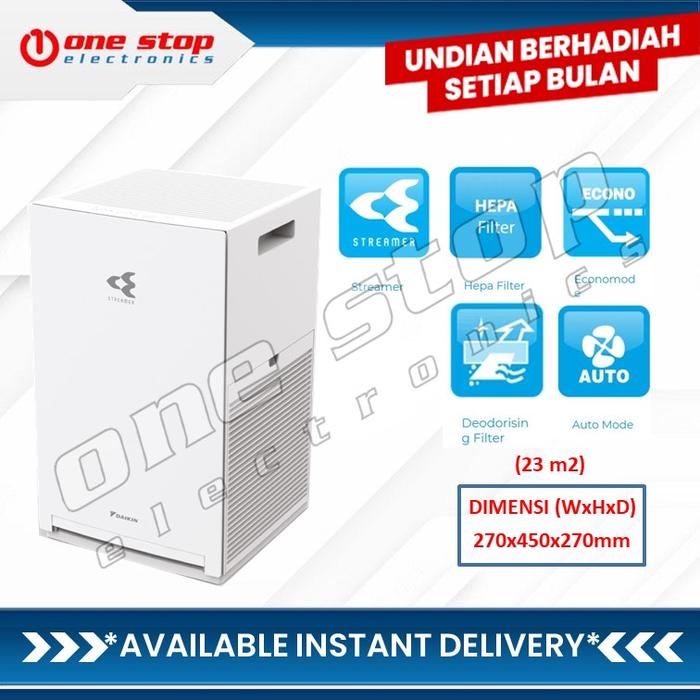 Gambar DAIKIN MC30VVM-H Air Purifier HEPA Filter 21.5m2 - MC30YVM7 dari OneStop Electronics undefined Tokopedia