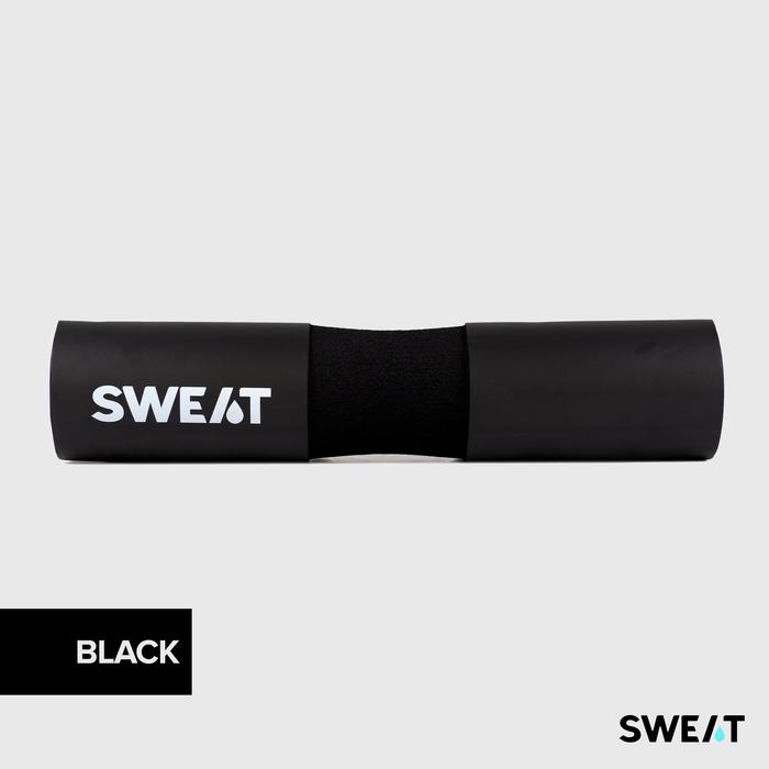 Gambar SWEAT - Barbell Pad with Secure Straps | Bantalan Barbel Gym - Pelindung Pundak & Leher untuk Squat, Angkat Beban, dan Thrust Fitness - Black dari SWEAT.ID undefined Tokopedia