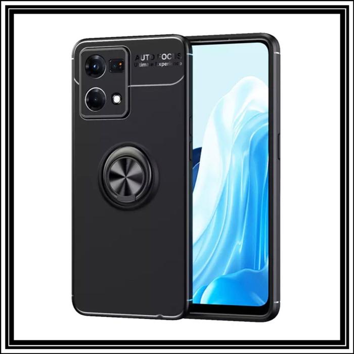 Gambar OPPO RENO 7 RENO7 4G ULTIMATE AUTO FOCUS RING ORIGINAL SOFT CASE COVER - HITAM., OPPO RENO 7 4G dari Original Shop Nillkin Kota Administrasi Jakarta Pusat Tokopedia