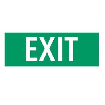 Gambar Emergency EXIT Light PowerCraft EX-LED-M 1.2W LED NICAD BATTERY - EXIT, 2 SISI dari Tungsram-Indonesia undefined Tokopedia