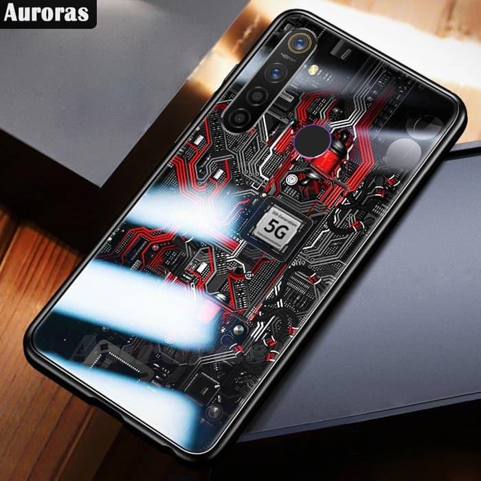 Jual SAMSUNG GALAXY A51 A515 HARD CASE MACHINE MOTIF COVER