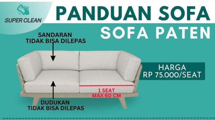 Gambar JASA CUCI SOFA - Sofa paten dari Supercleanjakarta undefined Tokopedia