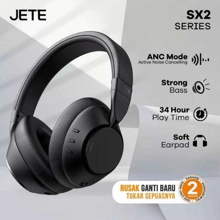 Gambar Headset Headphone Bluetooth with Surround Sound Jete SX2 Garansi resmi dari BBKING_STORE undefined Tokopedia