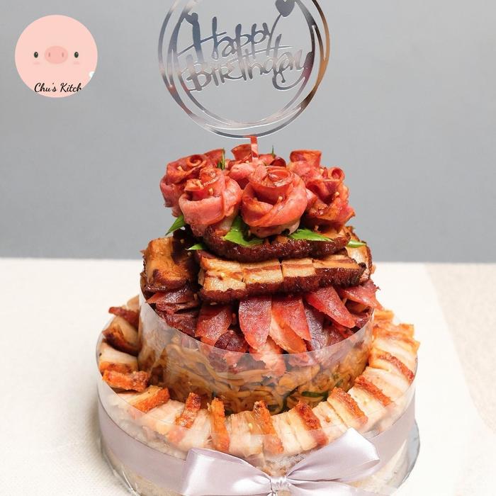 Gambar Mie goreng kucai campur hainam - bahong, 2 tier 8 porsi dari Mr Chus Kitchen undefined Tokopedia