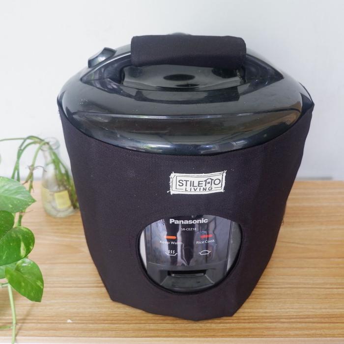 Gambar Cover Magic Com Polos - Sarung Tutup Rice Cooker Magic jar GKM estetik - Hitam dari StilettoLiving undefined Tokopedia