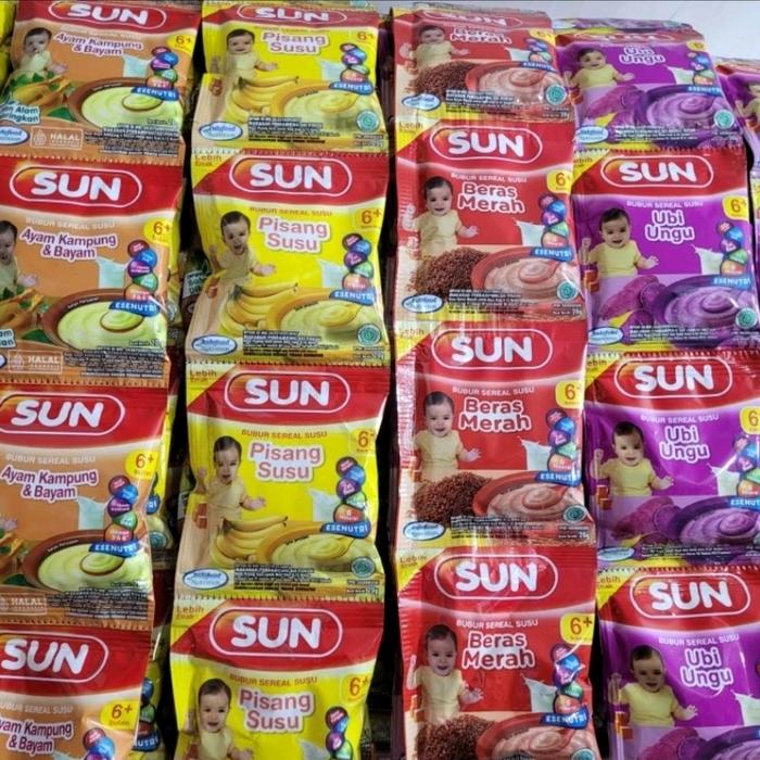 Gambar Sun bubur bayi All varian 1Renceng isi 8 Sachet dari toko adriel 88 undefined Tokopedia
