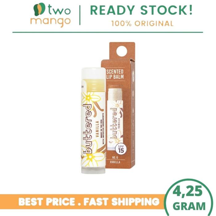 Gambar BUTTERED PREMIUM LIP BALM SPF 15 - VANILA dari Two Mango undefined Tokopedia
