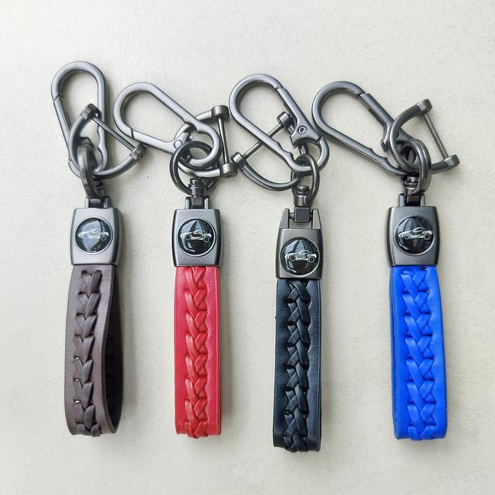 Gambar Gantungan Kunci Mobil Motor Kulit Tali Panjang (A018) - Non Merek, Coklat Tua dari PT MAXINDO undefined Tokopedia