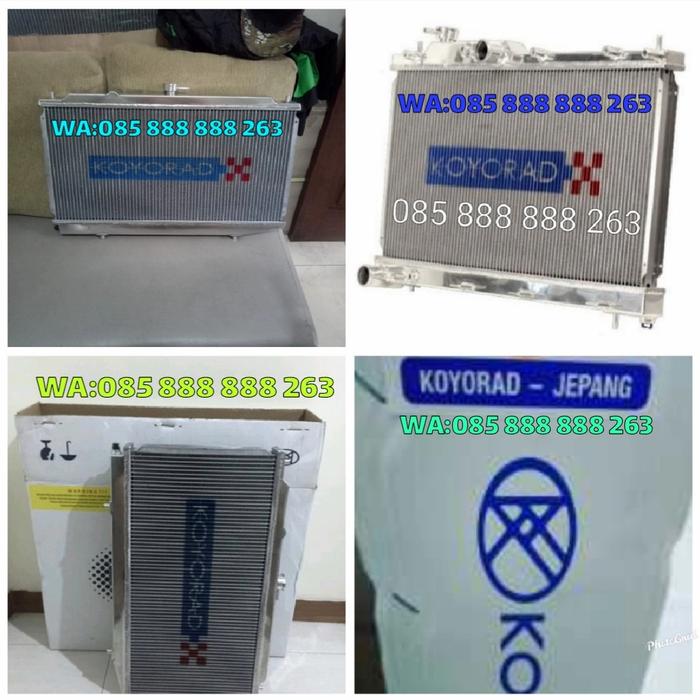 Gambar Radiator CB6/CD5/CD9 Mitsubishi Evo3 FULL ALUMUNIUM 2PLAY dari duniaradiator undefined Tokopedia
