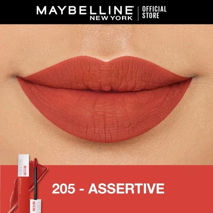 Gambar Maybelline Superstay Matte Ink - 205 dari Apotek Bersama Pekanbaru undefined 4 Tokopedia