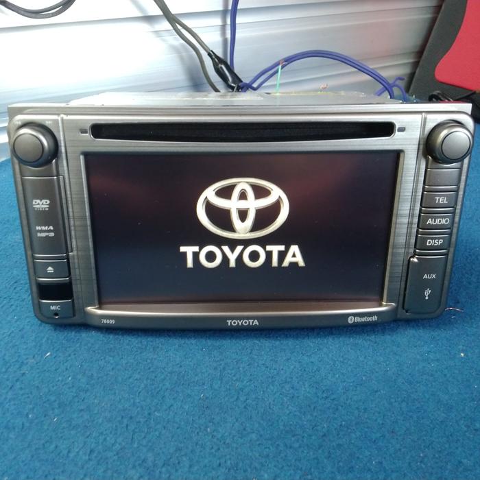 Gambar headunit Ori Toyota Fortuner Trd dari abdul audio undefined Tokopedia