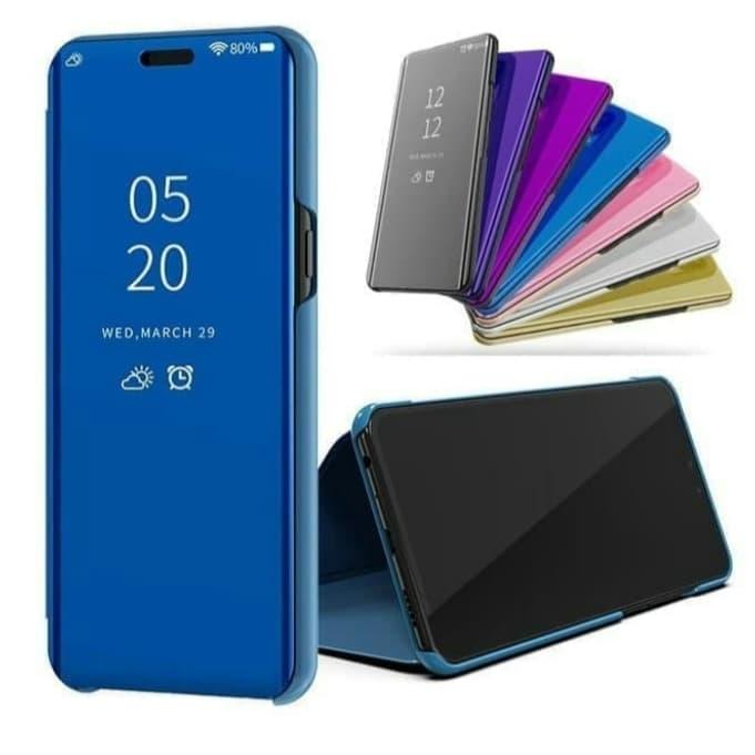 Jual Flip cover SAMSUNG J7 PRO Flip case Clear view Standing