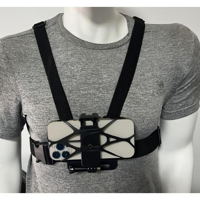 Gambar SnowH Paket Body Cam Holder Strap Smartphone GoPro Action Cam Vlog dari Gadget Therapy undefined Tokopedia