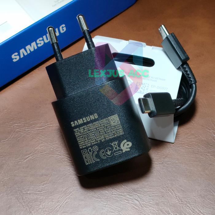 Jual Charger 25W Type C to Type C Samsung M62 M22 A52s Fast