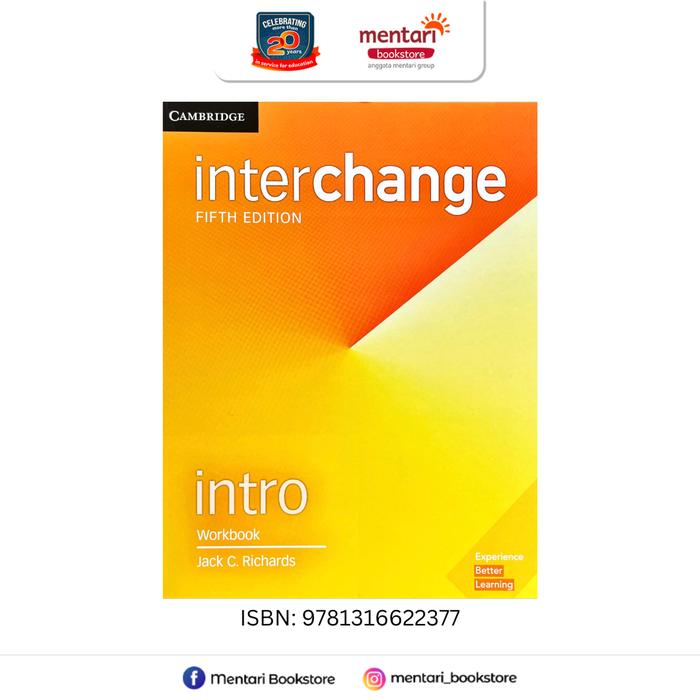 Jual Cambridge Interchange Workbook 5th Edition - Workbook Intro - Kota ...