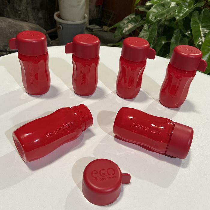 Gambar Tupperware Mini Bottle 90 ml Botol Kecil Tempat Madu, Vitamin, Mpasi - 6 pcs Midget dari Tokoantum undefined 5 Tokopedia