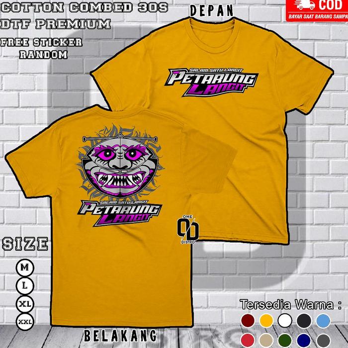 Gambar 6412 Baju Kaos Petarung Langit Pecinta Layangan Salam Satu Langit - MUSTARD, L dari sugishop54 undefined Tokopedia
