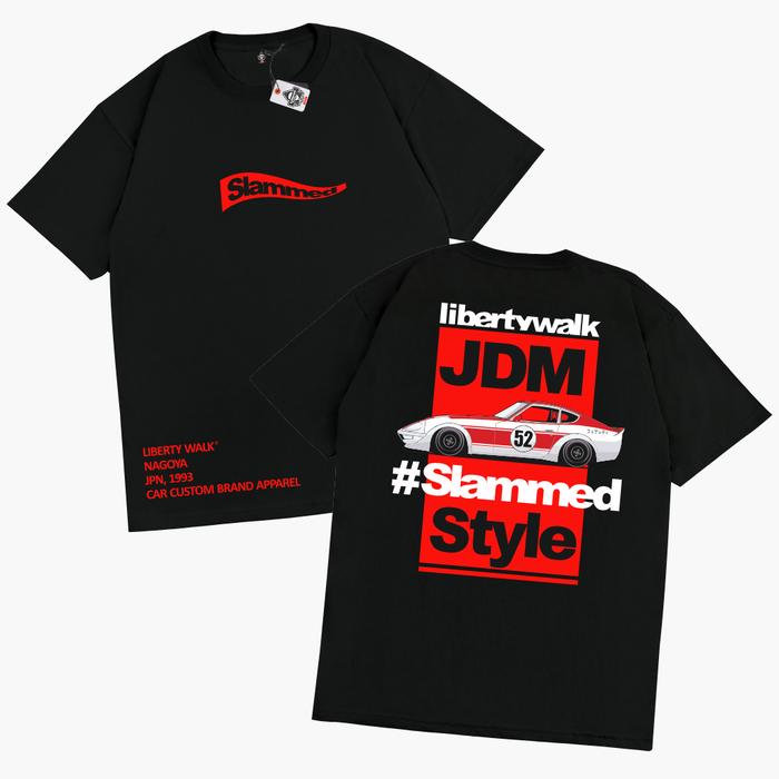 Gambar KARIMAKE Kaos JDM DATSUN NISSAN FAIRLADY 30Z RZ34 LBWK LIBERTY WALK - V1 HITAM, S dari KRMK Karimake undefined Tokopedia