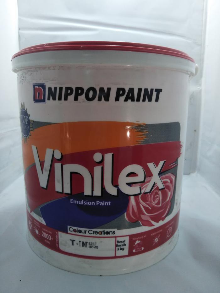 Gambar Cat Vinilex Nippon Paint Tinting Reticent White 1083P galon dari Tb. Sumber Karya undefined Tokopedia