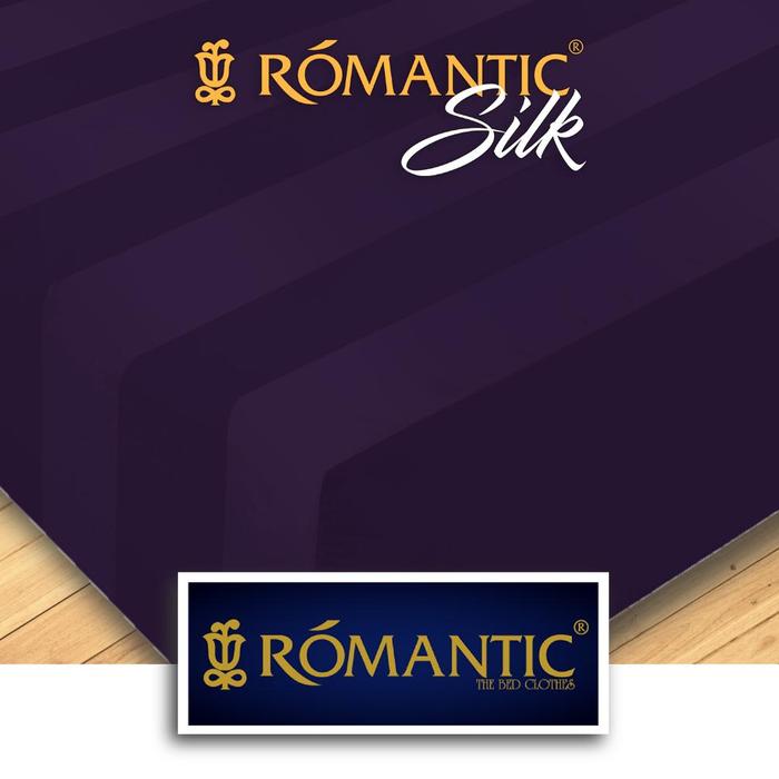 Gambar Sprei Set Microtencel Silk Ungu By Romantic Motif Salur Tensel Tencel - Ungu Tua, 120x200x40 dari PANTESE_TUKU undefined Tokopedia