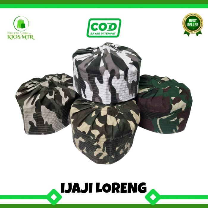 Gambar Peci Kopiah Songkok Hb Syekh HQ Haqqani Motif Loreng Murah - Coklat Loreng, 9 dari kios MTR undefined Tokopedia