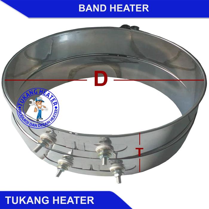 Gambar Band Heater Diameter 550 mm x Tinggi 200 mm 220 Volt x 4000 Watt dari Tukang Heater undefined Tokopedia