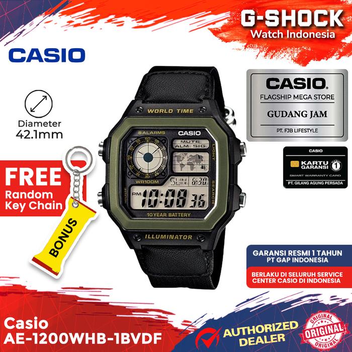 CASIO Collection - AE-1200WHL-5AVEF - Uomo - Orologio da polso