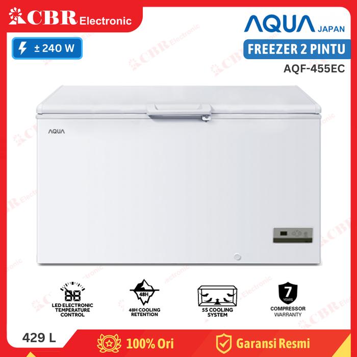 Jual FREEZER PETI - CHEST FREEZER AQUA AQF-455EC / 429 L - Kota Batam ...