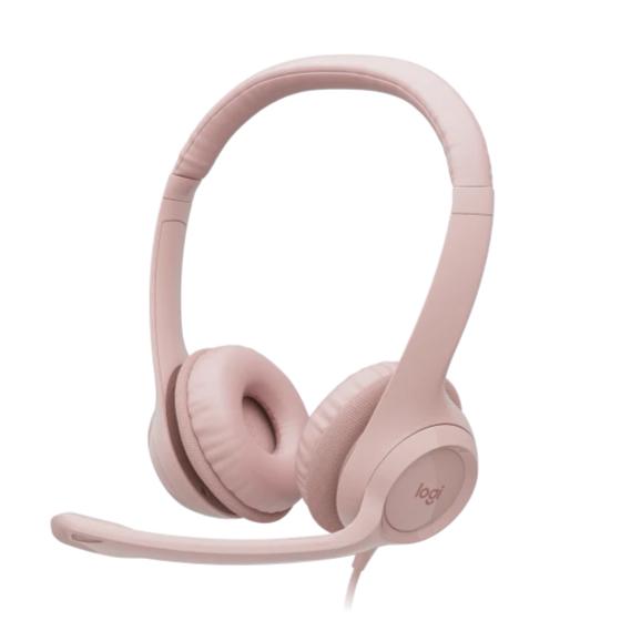 Gambar Logitech H390 USB COMPUTER Laptop Headset - Merah Muda dari STAR17 COM undefined Tokopedia