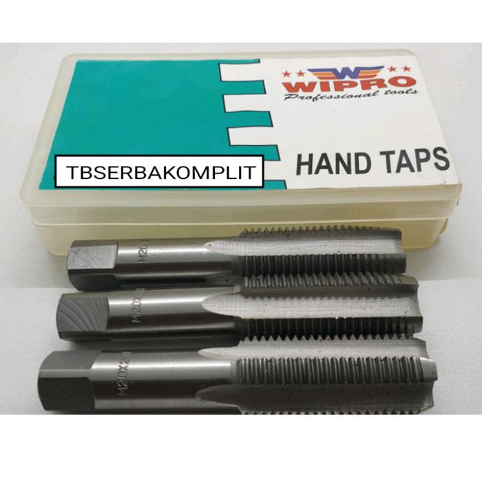Gambar Handtap M30x1.5 WIPRO Thread Tools Hand Tap M30 x 1.5 ulir drat tool dari TB SUMBER HIDUP undefined Tokopedia