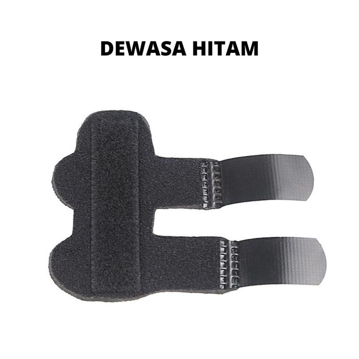 Gambar Trigger Finger Splint Penyangga Pelurus Jari Tangan Patah Anak Dewasa - Hitam Dewasa dari MY LAB OFFICIAL undefined Tokopedia