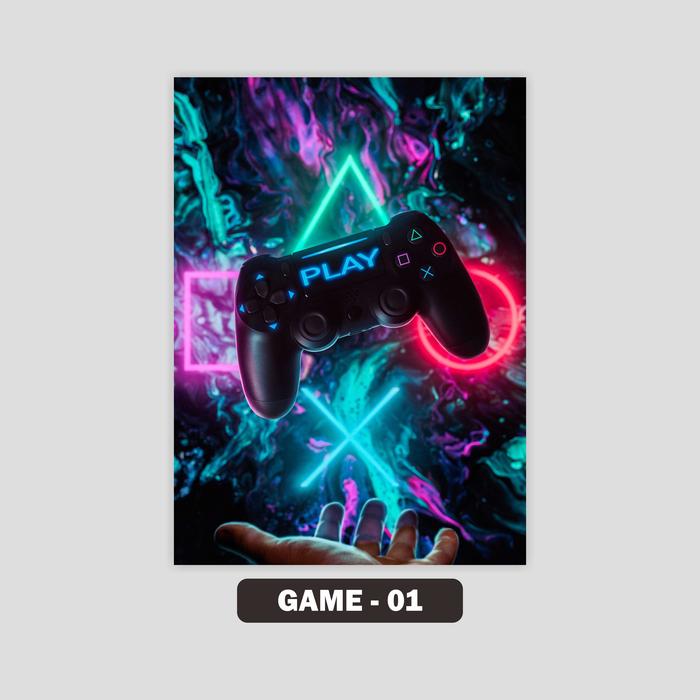 Gambar HIASAN DINDING GAME WALLPAPER 20x30 cm 6mm POSTER KAYU - GAME - 01 dari nemo gravy undefined Tokopedia