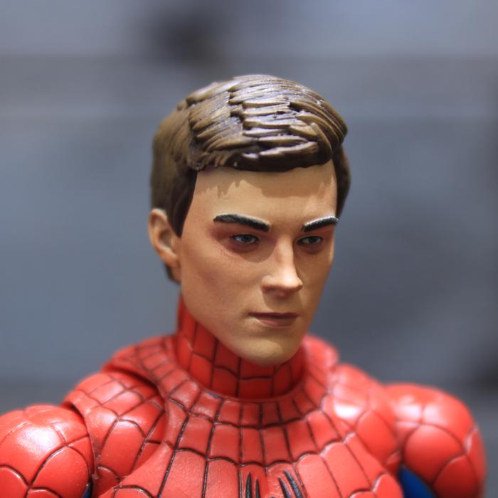 Jual 1/12 Custom Marvel Mafex Spider Man 2 Peter Parker PS5 HS Head ...