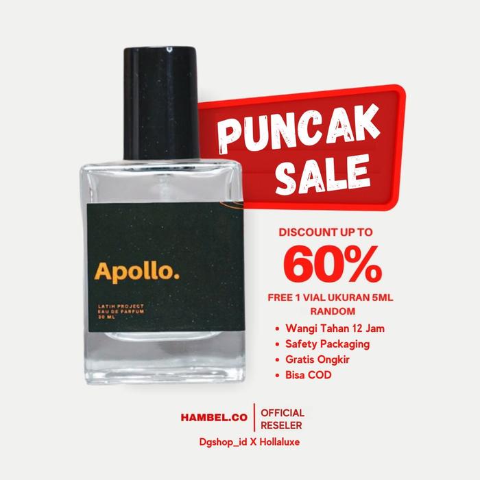 Gambar Perfume Hambel x Latih Apollo Parfum Pria Men Fresh & Cool EDP 30ml dari Dgshopid undefined Tokopedia