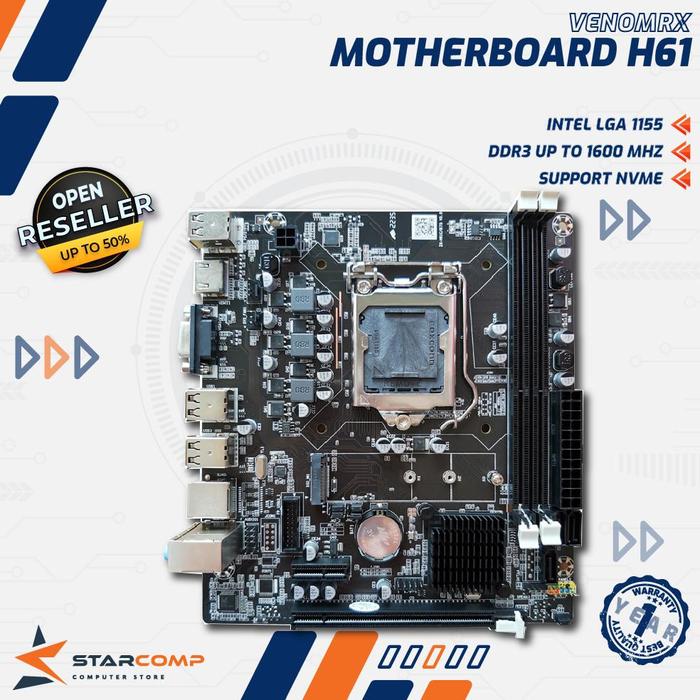 Lenovo Intel H61 Motherboard Supported Processor Jual VenomRX