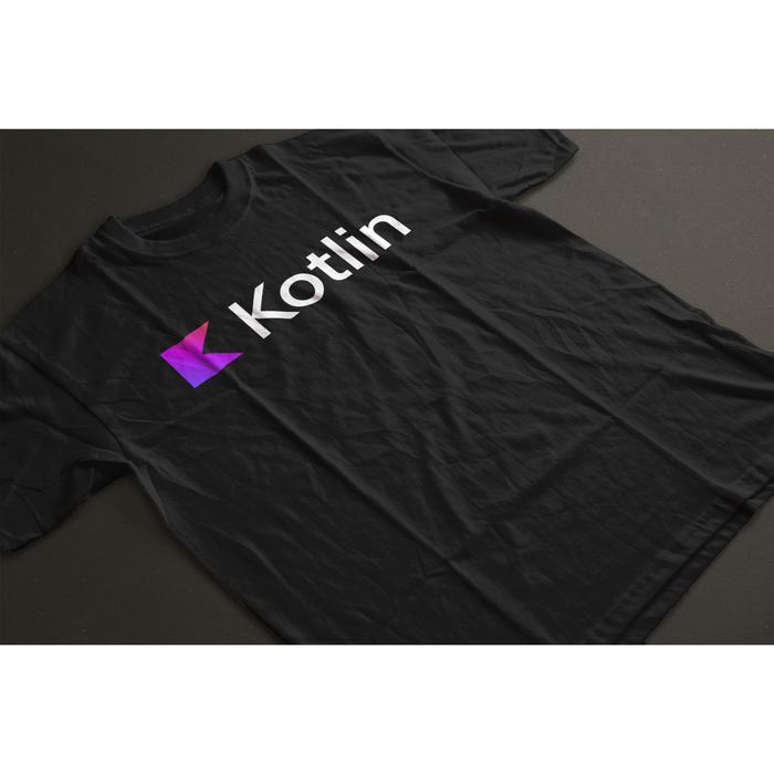 Gambar Kaos T-shirt Coding Coder Programmer Kotlin IT Software - Desain 4, S dari Juinka ID undefined Tokopedia