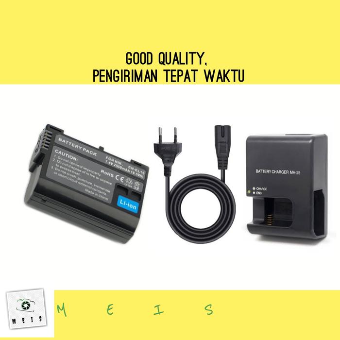 Jual Paket Baterai Charger Nikon D750 D800 D800E Battery Batre