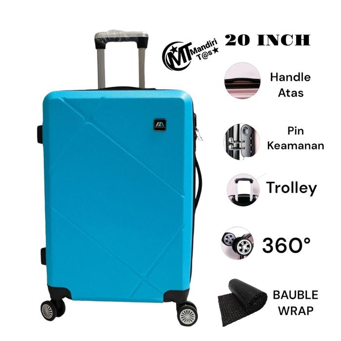 Gambar KOPER 20 INCH,KOPER POLO LOVE,KOPER CABIN SIZE,A20 ORIGINAL - SKY BLUE dari Mandiritas02 undefined Tokopedia