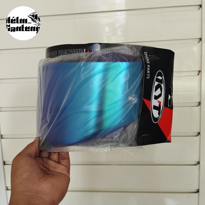 Gambar Visor kaca kyt r2r original kyt R2R - Biru dari helm ganteng official undefined Tokopedia