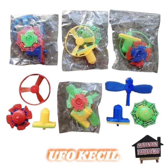 Gambar Grosir UFO terbang warna warni seru mainan murah - ufo_kecil dari MAINAN JADULKU undefined 4 Tokopedia