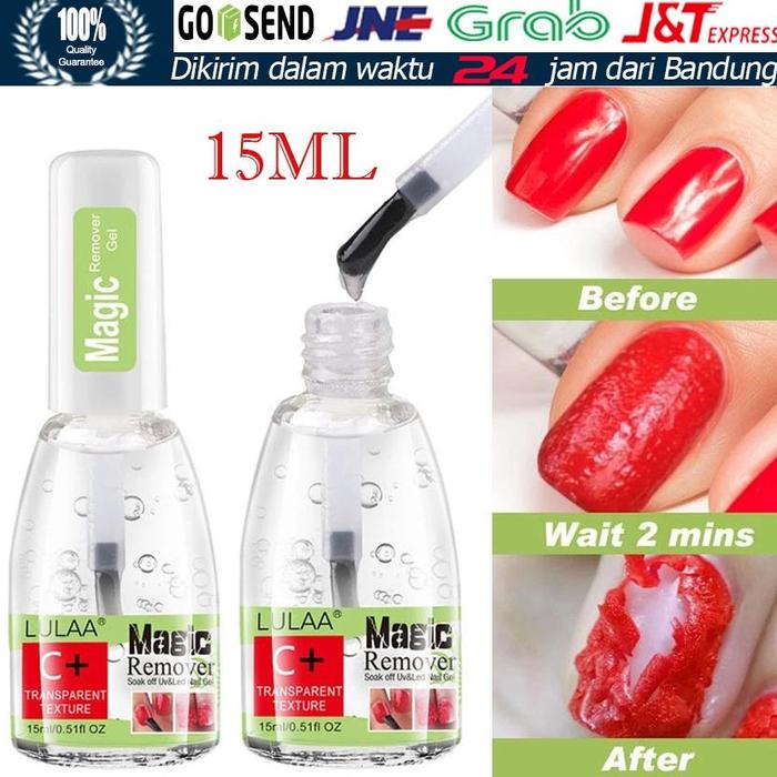 Gambar 15ML Magic Remover Penghapus Nail Gel / Remover Kutek Gel / Penghapus - 15ml dari MulaboShop12 undefined Tokopedia