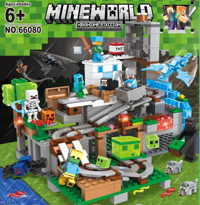 Gambar Edukasi Mainan Block MY WORLD Mainan Anak Brick Mainan Anak Laki Laki - MachineCaveLift dari Zerozoom undefined Tokopedia