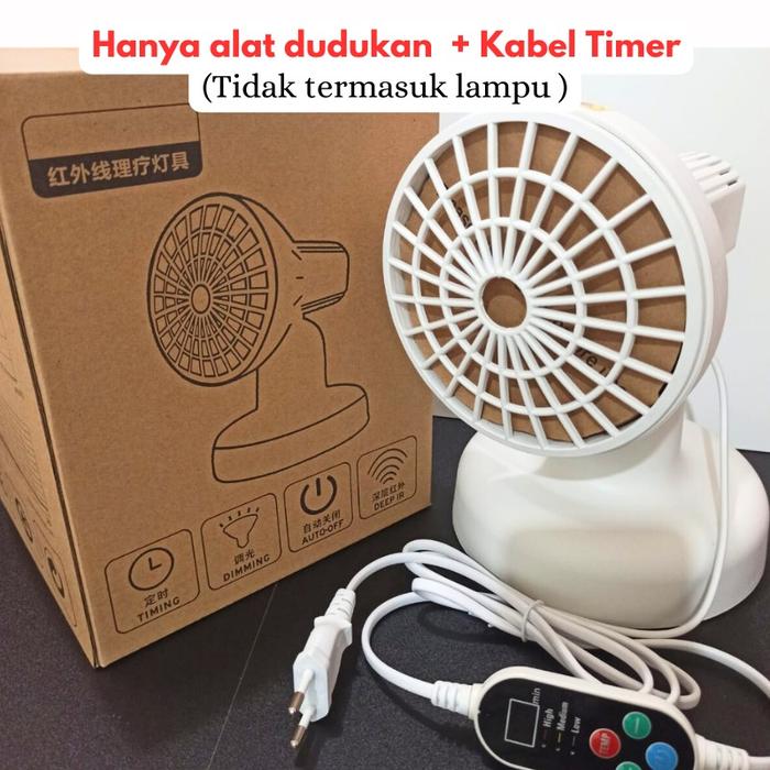 Gambar Lampu Terapi Infra Merah 150 watt Alat infrared + Lampu Philips - LIT - Alat + Timer dari Medstore168 undefined Tokopedia