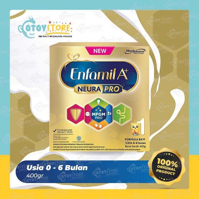 Gambar Enfamil A+1 400 Gram ( 0 - 6 Bulan ) dari dinalMart undefined Tokopedia